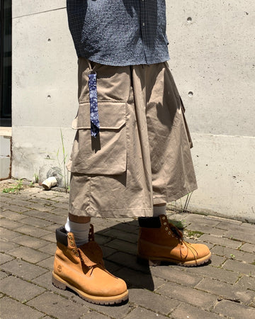 3D Pocket Bermuda Banding Pants